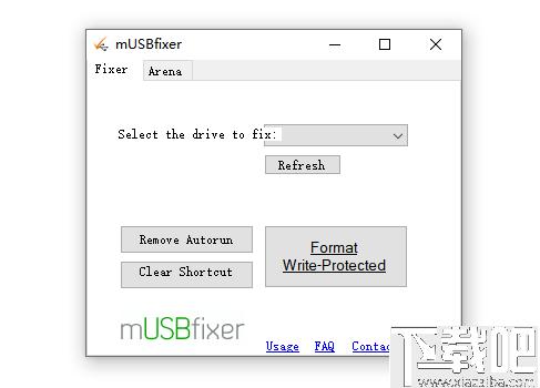 mUSBfixer下载,U盘工具,格式化,U盘修复