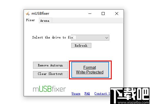 mUSBfixer下载,U盘工具,格式化,U盘修复