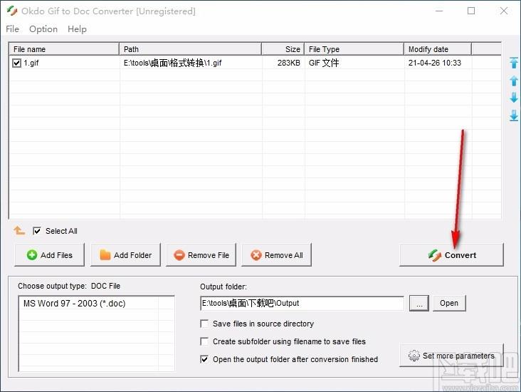 Okdo Gif to Doc Converter,Gif转Doc软件,Gif转Doc