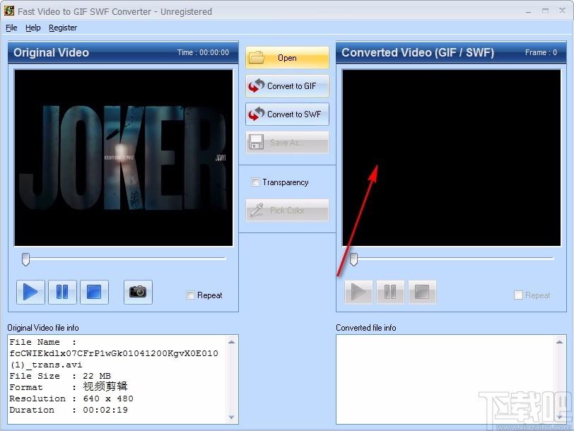 Fast Video to GIF SWF Converter下载,视频转gif/swf软件